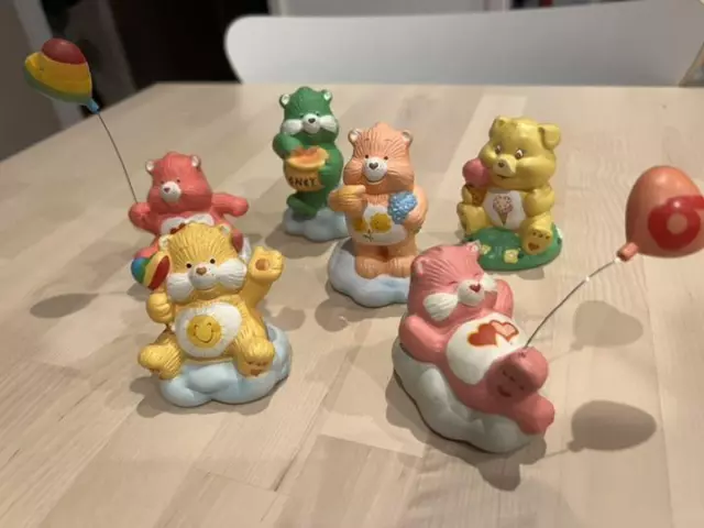 Care Bears & Cousins Ceramic Figurine 1980 size:about 8〜10cm