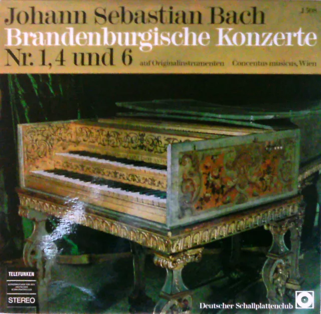 LP Johann Sebastian Bach, Concentus Musicus Wien, Nikolaus Harnoncourt – Johann