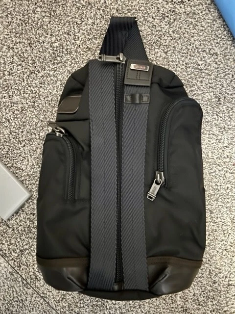 Tumi Alpha Bravo Monterey Sling Shoulder Bag Black 222318HK2