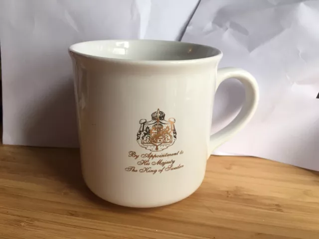 Gevalia Kaffe Coffee Mug "By Appointment To His Majesty The King Of Sweden" Cup