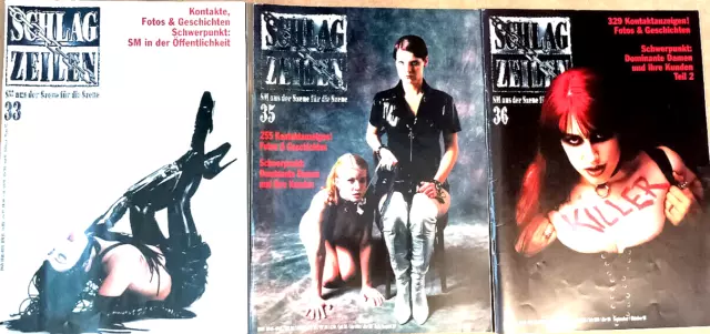 Schlagzeilen SM-Magazin - Charon Verlag - 33,35,36