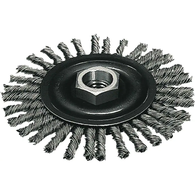 4 In. X 5/8-11 In. Stainless-Steel Stringer Wheel | (NEW) (FREE SHIPPING)