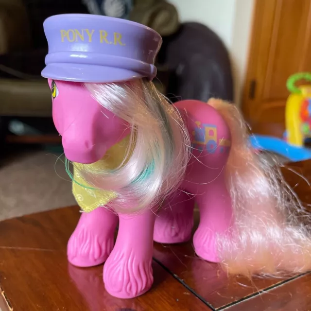 Vtg My Little Pony BIG BROTHER Clydesdale, Original G1,1987