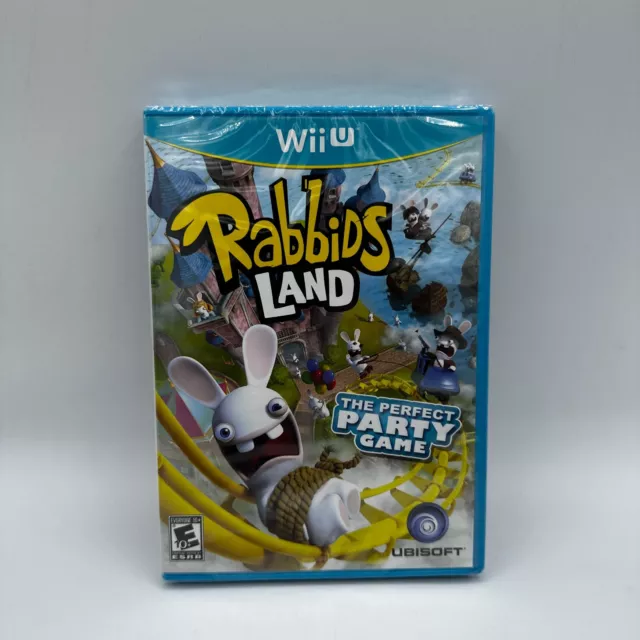 Rabbids Land Nintendo Wii U, 2012 Brand New Factory Sealed N.O.S. - Great Cond.