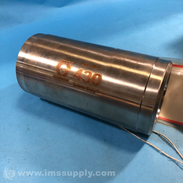 Graco 184461 Pump Cylinder, 430 Dura-Flo, Severe-Duty USIP