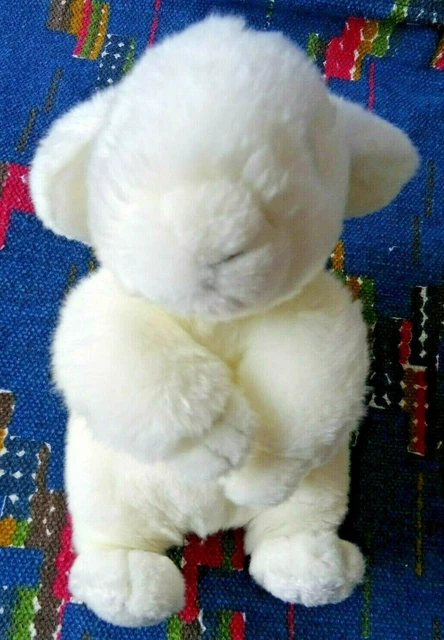 Kb /  Doudou Peluche Gipsy Lapin Blanc 24 Cm Etat Neuf