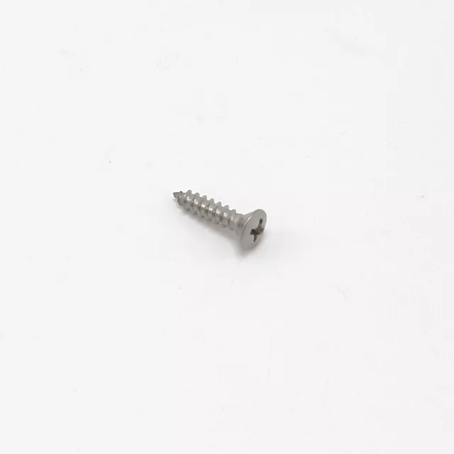 10 x 1/2 phillips oval head stainless sheet metal screw 25pk