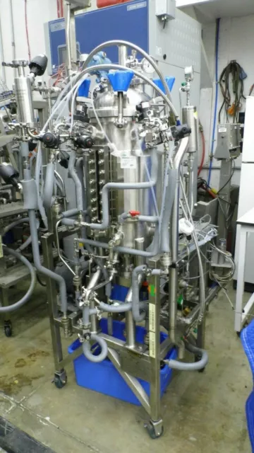 Braun Precision Stainless 30L 316Lss Jacketed Fermenter Vessel Bioreactor System