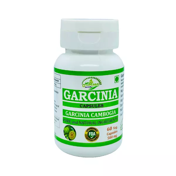 Capsule di Garcinia di Morsan Nutraveda | Confezione da 60 X 500 mg. Veg....