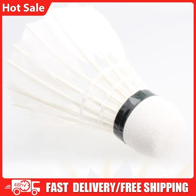 4pcs Glowing Badminton Ornaments Dark Night Lightup Badminton Sports Accessories