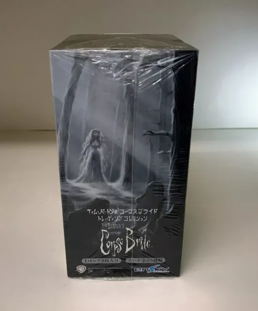 Corpse Bride Tim Burton - Japonés - Tarjeta coleccionable Sellada Hobby Box - ArtBox 2005