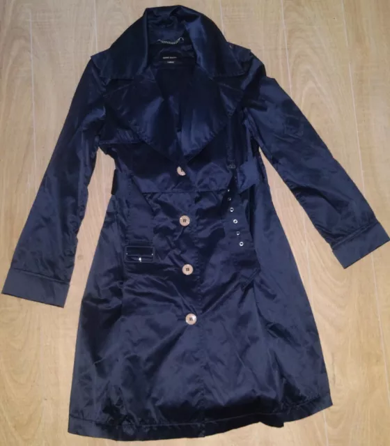 Women's Glossy Miss Sixty Belted Coat (Size Large UK 10/12) RRP £245