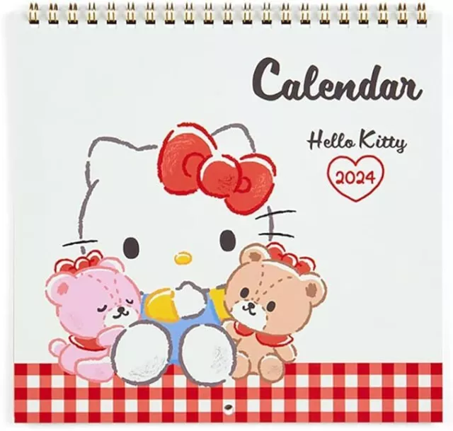 HELLO KITTY RING Calendar 2024 with Sticker 701289 11.90 PicClick