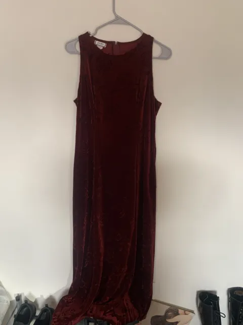 Whimsigoth Velvet Joule Maxi Dress