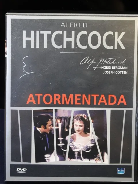 DVD Alfred Hitchcock: Atormentada, Ingrid Bergmann, Joseph Cotten, 117 Min.