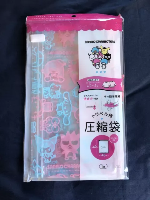🎀 Sanrio Characters Cute Kawaii Travel Seal Bag New Daiso Us Seller Hello Kitty