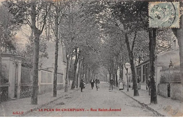 94.AM19262.Champigny sur Marne.N°5.Le plant de Champigny.Rue Saint Amand.Etat