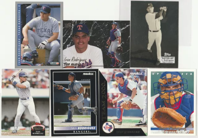 Ivan Rodriguez Assorted 13 Card Lot Early Years NM/MT to MINT & FREE Shipping