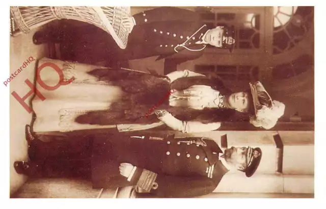 Postcard:;KING GEORGE V, QUEEN MARY AND THE PRINCE OF WALES (REPRO) [NOSTALGIA]