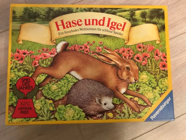 tolles Spiel von Ravensburger "Hase und Igel", 8-99 Jahre, wie neu