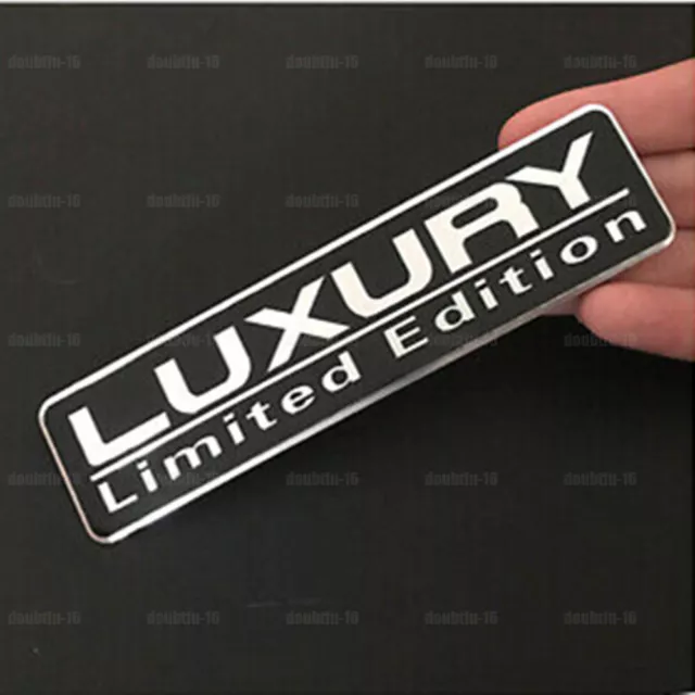 3D Luxury Limited Edition Logo Metal Emblem Badge Car Sticker Decal Accessories