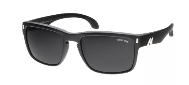 Mako Grey Polarised Sunglasses - Mako GT M01-P0S Polycarbonate @ Otto's TW