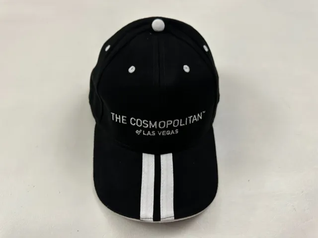 New The Cosmopolitan Las Vegas Black Adjustable Baseball Hat One Size