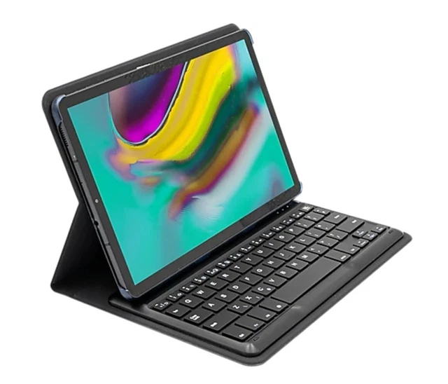TARGUS Slim Bluetooth Keyboard Case Bookcover Samsung Galaxy Tab S6 Lite Black L