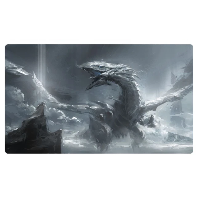 YUGIOH PLAYMAT BLUEEYES White Dragon NEU & OVP Spielmatte Mat TCG