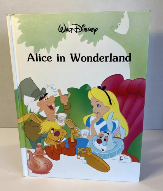 WALT DISNEY’S - Alice In Wonderland - Hardcover Book by Twin Books (INV ...