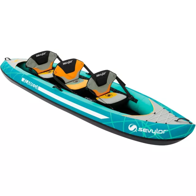 Sevylor Kajak Kayak Tourenkajak Inflatable Alameda 3 Sitze Kanu Boot Touring Set