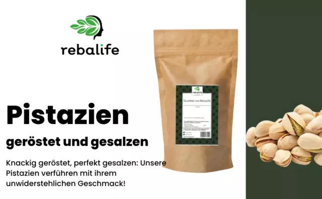 Pistazien 1kg aus Kalifornia USA Geröstet Und Gesalzen mit Schale