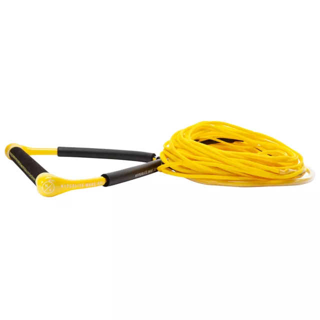 2022 Hyperlite CG Handle with 70ft Fuse Wakeboard Tow Rope - Yellow