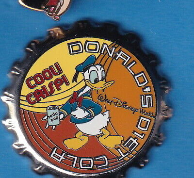 Donald Duck Diet Cola Soda Pop Authentic Disney Pin