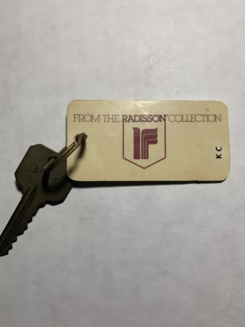 Radisson Motel Hotel Room Key Fob with Key Kansas City Missouri