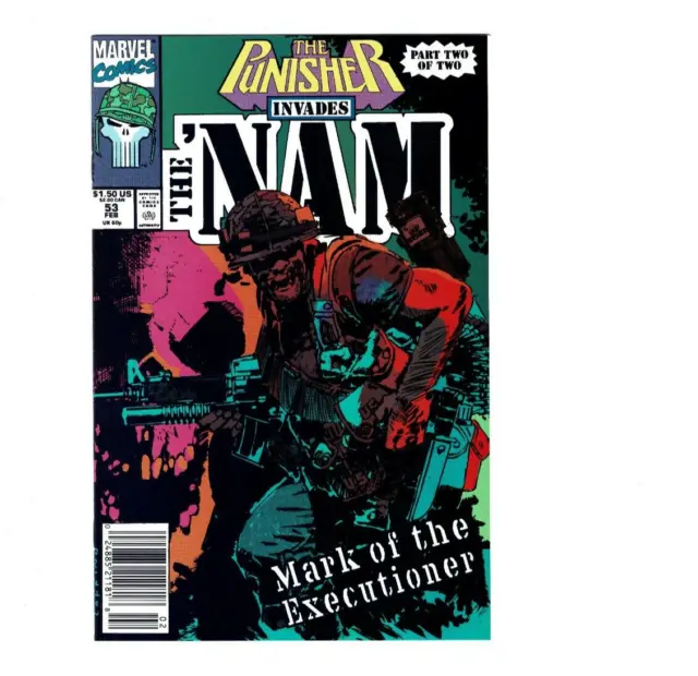 Punisher Invades The Nam #53 Marvel Comics Newsstand 1991