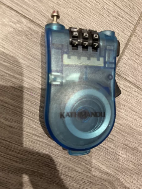 Kathmandu Tsa Combination Lock With Cable