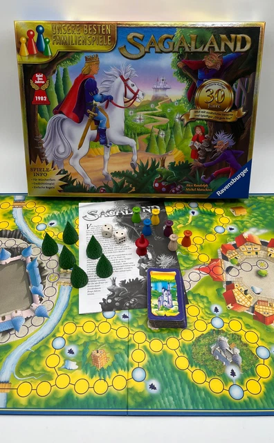 Ravensburger Sagaland - Limitierte Auflage 30 Jahre - ab 6 Jahren - vollständig