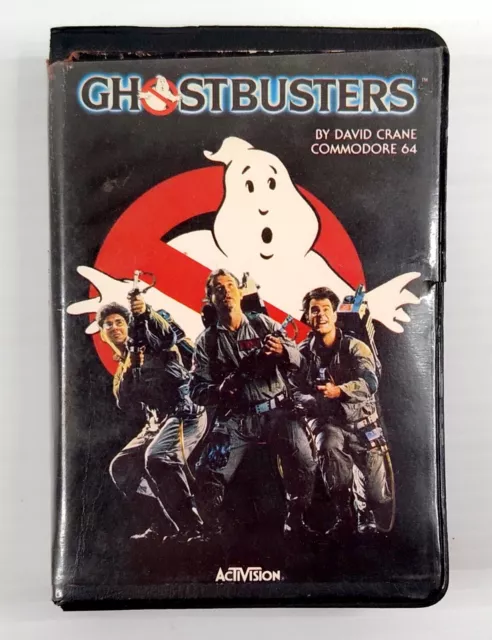 VINTAGE 1984 Ghostbusters CLAMSHELL Commodore 64 Game C64 Activision