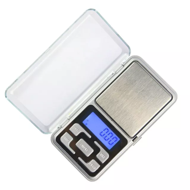 1PC Precision Pocket Scale 200 g x 0.01 g,Mini Food Scale,Jewelry Scale,Cereal  Scale,Food Scale,Kitchen Scale,Easy to Carry,Great for Travel,Backlit  LCD,Stainless Steel