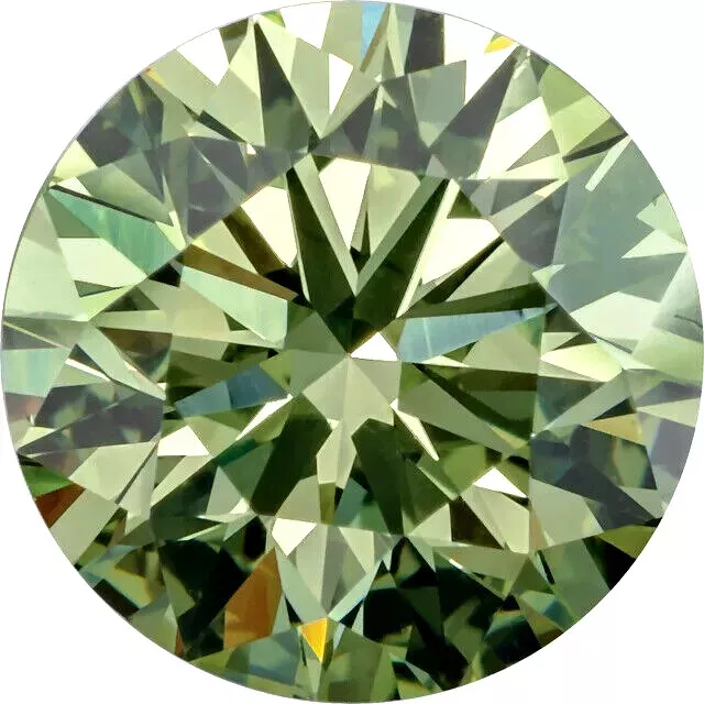 Natural Mint Green Diamond Round Loose VS2-SI1 - 1mm-4mm South Africa