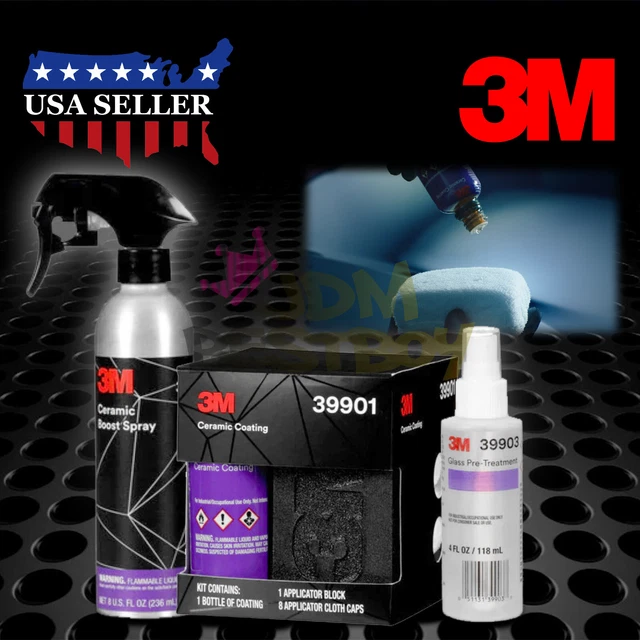 3M CERAMIC COATING Paint Vinyl Wrap PPF Glass Car Protection High Gloss