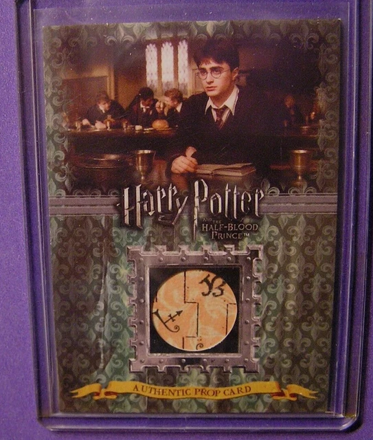 HARRY POTTER SCREEN USED HBP FILM LE PROP Card Advanced Potion Making 
