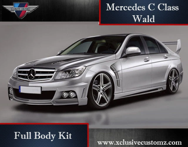 MERCEDES C CLASS W204 Full Body Kit WALD Style EUR 1.208,25 PicClick IT