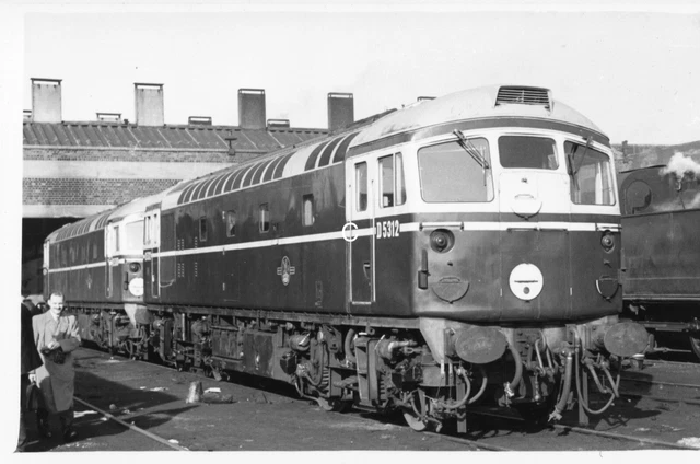 BRITISH RAILWAY B.R Photograph Class 26 Loco D5312 (26012) Circa 1960