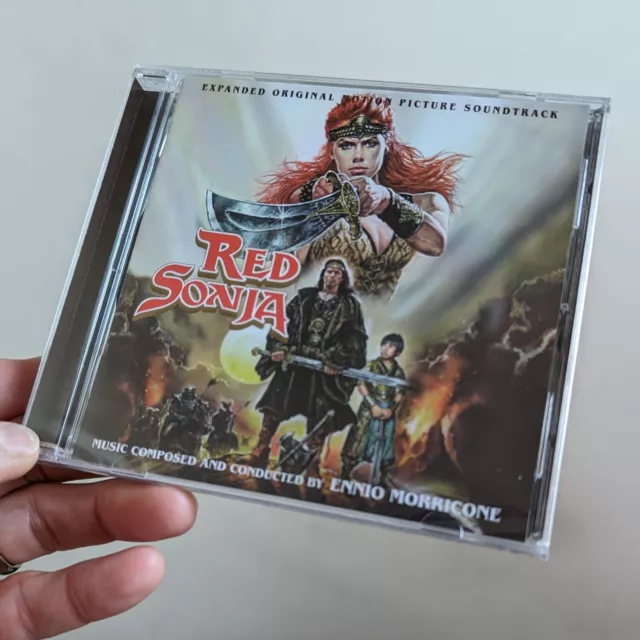 RED SONJA (1985) Official EXPANDED Soundtrack Score Ennio Morricone *SEALED!* CD