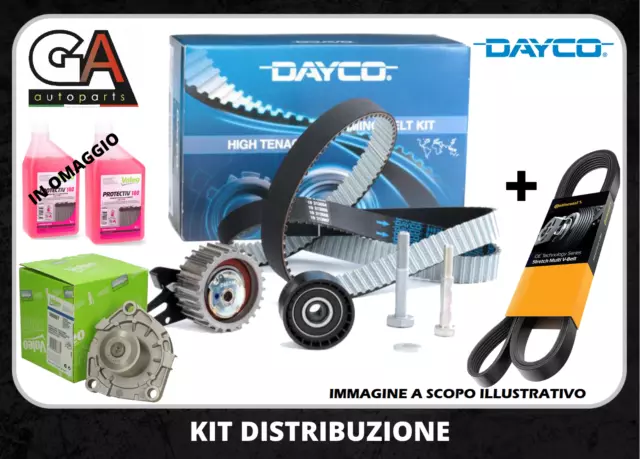 Kit distribuzione fiat bravo 1.6 multijet e cinghia servizi Delta Mito Giulietta