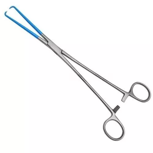 Pinces Schroeder-Braun Tenaculum, 10.0", Embouts plats isolés Acier...