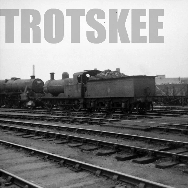 Larger Negative BR British Railways Steam Loco 43574 Class 3F-CB  c1955