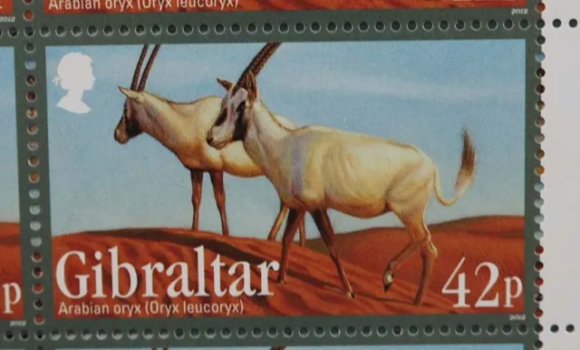 2012 Gibraltar; 120 Serien Tiere, MiNr. 1508/13, postfrisch/MNH, ME 780,- 2